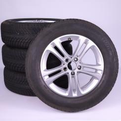 Winter Wheel and Tire Package Alloy 17 Inch with Bridgestone Tires for CLA 118, B-Class 247 and other, Original Mercedes-Benz