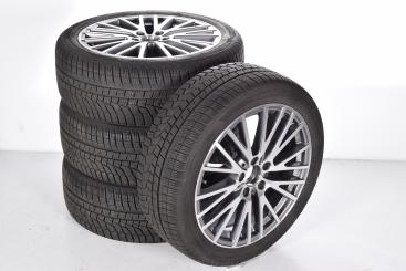 Alloy rims and tires set HANKOOK/Winteri*ceptevo2 Y-spoke wh 