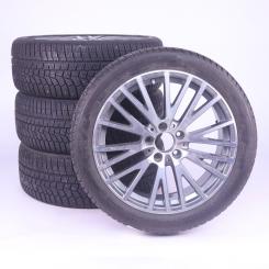 Alloy rims and tires set HANKOOK/Winteri*ceptevo2 Y-spoke wh 