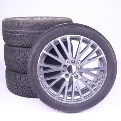 Alloy rims and tires set HANKOOK/Winteri*ceptevo2 Y-spoke wh 
