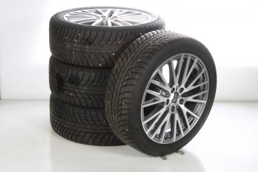 Alloy rims and tires set BRIDGE/BLIZZAKLM001 Y-spoke wheel 