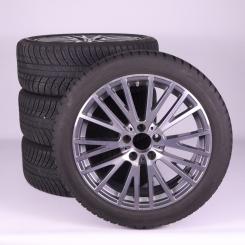 Alloy rims and tires set BRIDGE/BLIZZAKLM001 Y-spoke wheel 