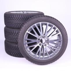 Alloy rims and tires set BRIDGE/BLIZZAKLM001 Y-spoke wheel 