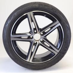 Summer Wheel Package Alloy 18 Inch with Continental Tires for A-Class 177, CLA 118 and other, Original Mercedes-Benz