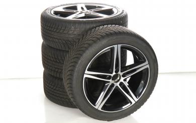 Winter Wheel and Tire Package Alloy 18 Inch with Bridgestone Tires for A-Class 177, CLA ShootingBrake X118 and other, Original Mercedes-Benz