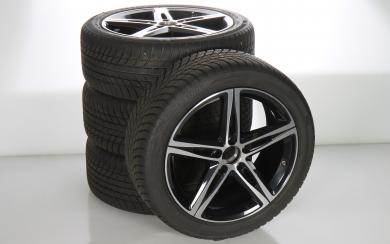 Winter Wheel and Tire Package Alloy 18 Inch with Bridgestone Tires for A-Class 177, CLA ShootingBrake X118 and other, Original Mercedes-Benz
