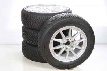 Alloy rims and tires set MICHELIN/Alpin5 5 - wheel drive 