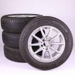 Alloy rims and tires set MICHELIN/Alpin5 5 - wheel drive 
