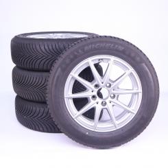 Alloy rims and tires set MICHELIN/Alpin5 5 - wheel drive 