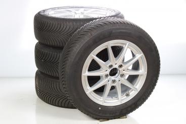 Alloy rims and tires set MICHELIN/Alpin5 5 - wheel drive 