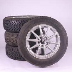 Alloy rims and tires set MICHELIN/Alpin5 5 - wheel drive 