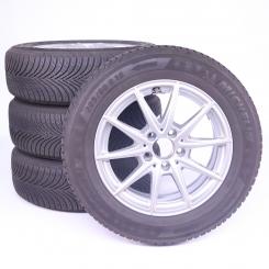 Alloy rims and tires set MICHELIN/Alpin5 5 - wheel drive 