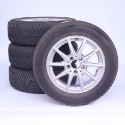 Alloy rims and tires set MICHELIN/Alpin5 5 - wheel drive 