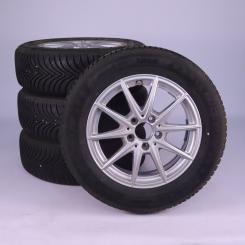Alloy rims and tires set MICHELIN/Alpin5 5 - wheel drive 