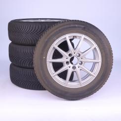 Alloy rims and tires set MICHELIN/Alpin5 5 - wheel drive 