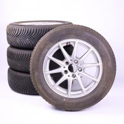 Alloy rims and tires set MICHELIN/Alpin5 5 - wheel drive 