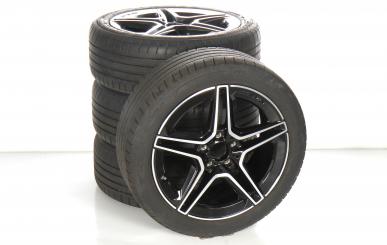 Alloy rims and tires set BRIDGE/TuranzaT005 AMG 5 - front wh 