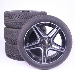 Alloy rims and tires set BRIDGE/BLIZZAKLM001 AMG 5 - front w 