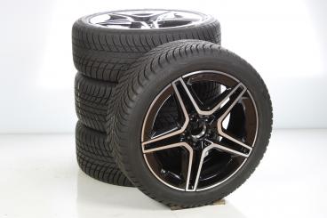 Winter Wheel and Tire Package Alloy 18 Inch with Bridgestone Tires for B-Class 247, CLA 118 and other, Original Mercedes-AMG
