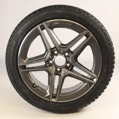 Winter Wheel and Tire Package Alloy 18 Inch with Pirelli Tires for CLA 118, A-Class 177 and other, Original Mercedes-AMG