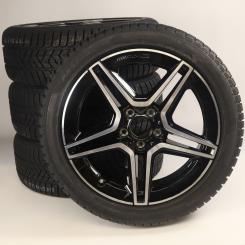 Winter Wheel and Tire Package Alloy 18 Inch with Pirelli Tires for CLA 118, A-Class 177 and other, Original Mercedes-AMG
