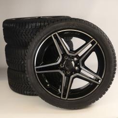 Winter Wheel and Tire Package Alloy 18 Inch with Pirelli Tires for CLA 118, A-Class 177 and other, Original Mercedes-AMG