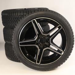 Winter Wheel and Tire Package Alloy 18 Inch with Pirelli Tires for CLA 118, A-Class 177 and other, Original Mercedes-AMG
