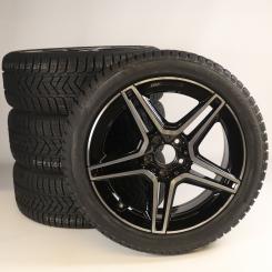 Winter Wheel and Tire Package Alloy 18 Inch with Pirelli Tires for CLA 118, A-Class 177 and other, Original Mercedes-AMG