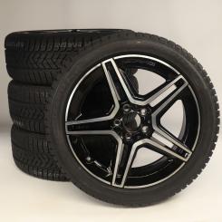 Winter Wheel and Tire Package Alloy 18 Inch with Pirelli Tires for CLA 118, A-Class 177 and other, Original Mercedes-AMG