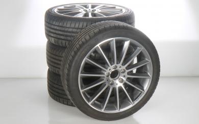 Alloy rims and tires set BRIDGE/TuranzaT005 AMG multi-spoke 