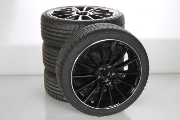 Alloy rims and tires set BRIDGE/TuranzaT005 AMG multi-spoke 