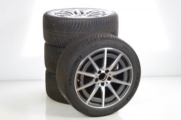 Alloy rims and tires set Michelin/Pilot Alpin 5AMG 10 - spok 