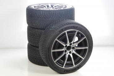 Alloy rims and tires set Michelin/Pilot Alpin 5AMG 10 - spok 