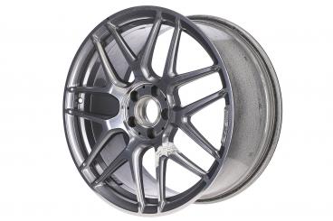 Aluminum rim AMG cross-spoke forged wheel