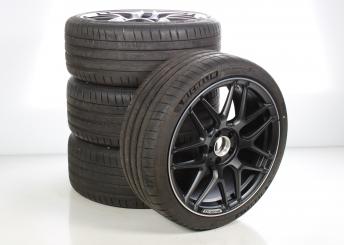 Alloy rims and tires set MICHELIN/PilotSport4S AMG forged wh 