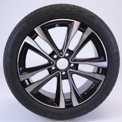 Aluminum wheel and tire assembly CONTI/EcoContact 6 5 - DOUBLE-SPOKE WHEEL 