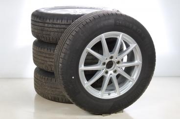 Summer Wheel and Tire Package Alloy 17 Inch with Continental Tires for CLA ShootingBrake X118, B-Class 247 and other, Original Mercedes-Benz