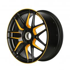 Aluminum rim AMG cross-spoke forged wheel 