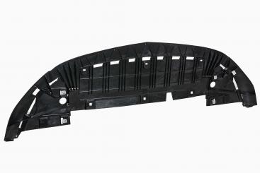 Lower front bumper bracing engine cover 
