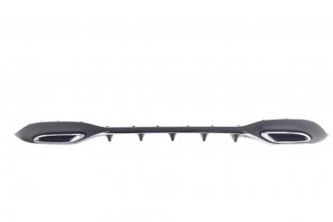 Lower rear bumper trim cover