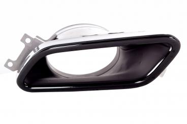 Left tailpipe trim panel 