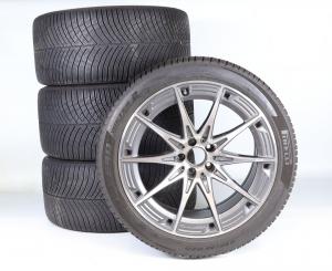 Winter Wheel and Tire Package Alloy 20 Inch with Pirelli Tires for AMG GT 192, Original Mercedes-AMG