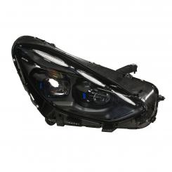 Right LED headlamp including control units
