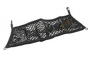 Luggage net accessories behind rear bench seat 