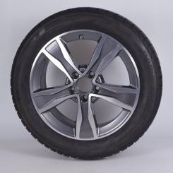 Winter Wheel Package Alloy 17 Inch with Bridgestone Tires for C-Class 205, Original Mercedes-Benz