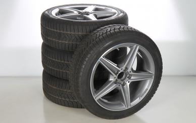 Alloy rims and tires set PIR/SottozeroWinter3 AMG 5 - wheel 
