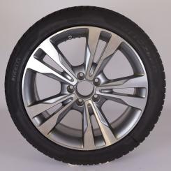 Winter Wheel Package Alloy 18 Inch with Pirelli Tires for C-Class 205, Original Mercedes-Benz