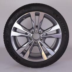 Winter Wheel Package Alloy 18 Inch with Michelin Tires for C-Class 205, Original Mercedes-Benz