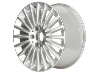 Aluminum rim multi-spoke wheel 