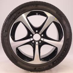 Complete wheel aluminum Michelin/pilot Alpin 5 5 - spoke whe 